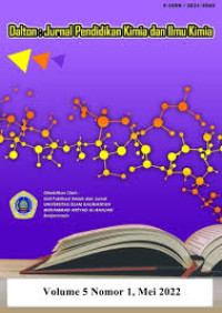 Image of Dalton:Jurnal pendidikan kimia dan ilmu kimia