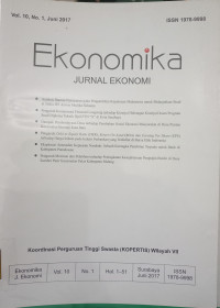 Image of Ekonomika jurnal ekonomi