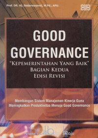 Image of GOOD GOVERMENCE : Kepemimpinan yang Baik