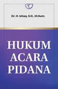 Image of HUKUM ACARA PIDANA