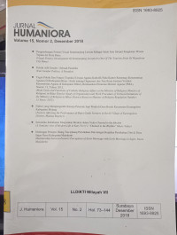 Image of JURNAL HUMANIORA