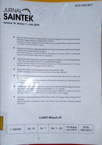 Image of JURNAL SAINTEK