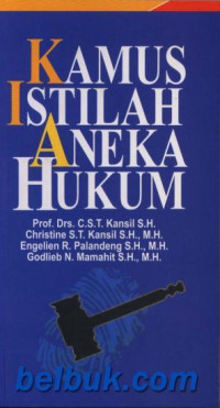 Image of KAMUS ISTILAH ANEKA HUKUM