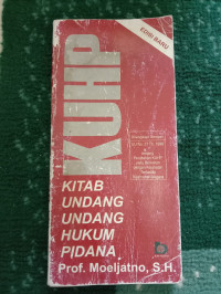 Image of KUHP : Kitab Undang-Undang Hukum Pidana