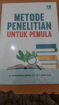Image of METODE PENELITIAN UNTUK PEMULA