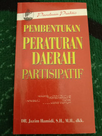 Image of PEMBENTUKAN PERATURAN DAERAH PARTISIPATIF