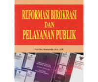 Image of REFORMASI BIROKRASI DAN PELAYANAN PUBLIK